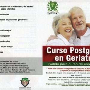 Curso de Post Grado de Geriatría