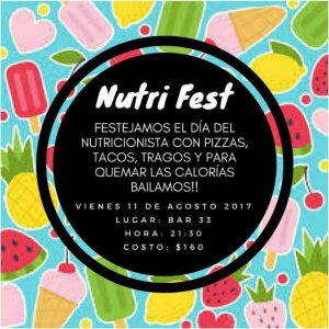 Fiesta del Día del Nutricionista Zona Norte