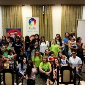 Charla de Nutrición y pediatria organizado por el ASDAI para niños con sindrome de down