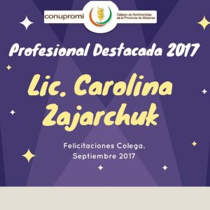 Profesional destacado 2017