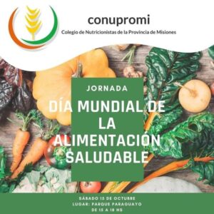 Jornada Día Mundial de la Alimentación Saludable 2022 “No dejar a nadie atrás”