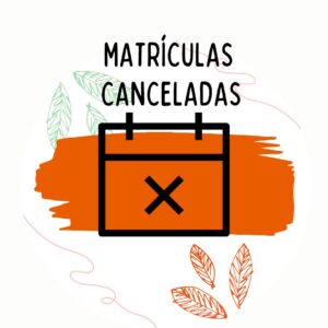 Matrículas Canceladas